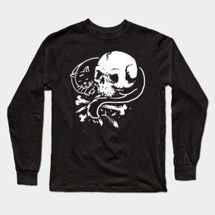 Death Kitty Long Sleeve T-Shirt